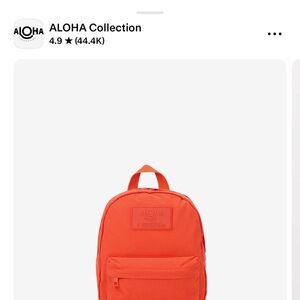 Keep it light mini backpack - ALOHA red haute